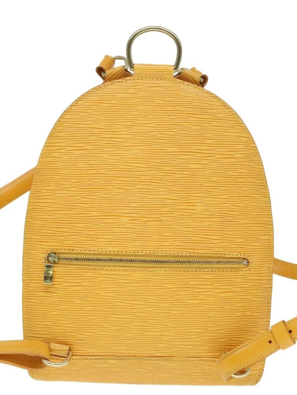 LOUIS VUITTON Epi Mabillon Backpack Yellow M52239 LV Auth 93891 - Picture 3 of 16